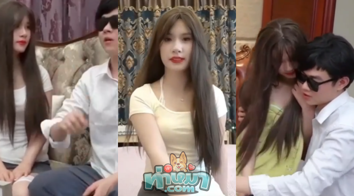 XKKY074 Wan Wan หมวยจีนขาวจั๊วะ ญาติหนุ่มจัดหนัก อมสดขย่มเอง แลกเงินใช้